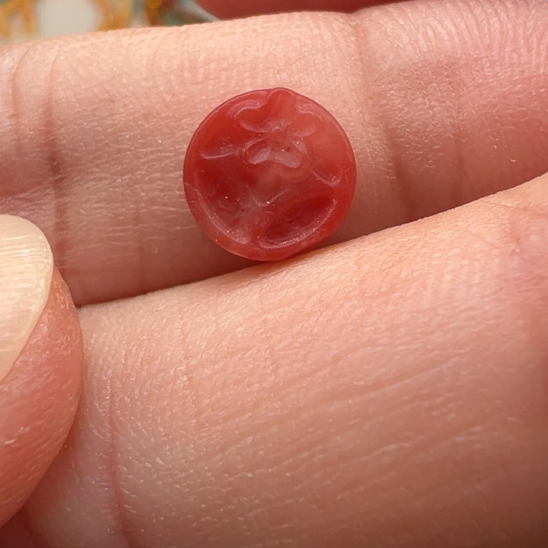 南红玛瑙未镶嵌吊坠(不含链)