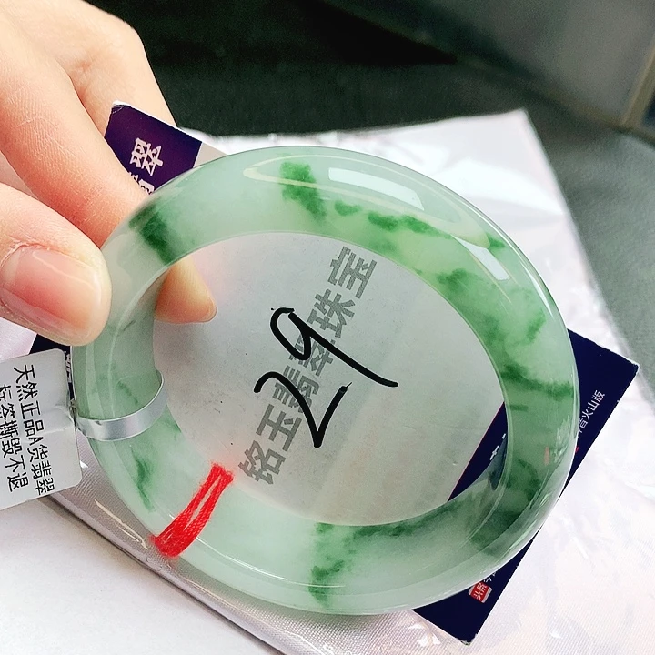 翡翠未镶嵌手镯缅甸天然a货翡翠手镯