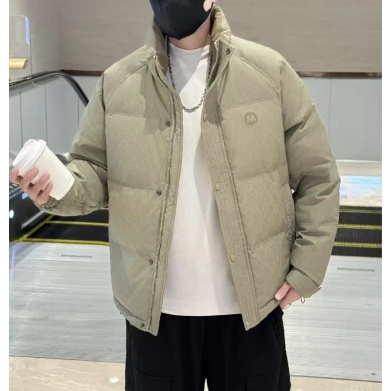 冬季新款时尚立领百搭休闲简约加厚防寒保暖外套#24166