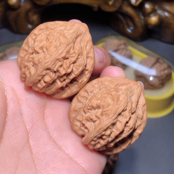 文玩核桃把件36火焰马蹄