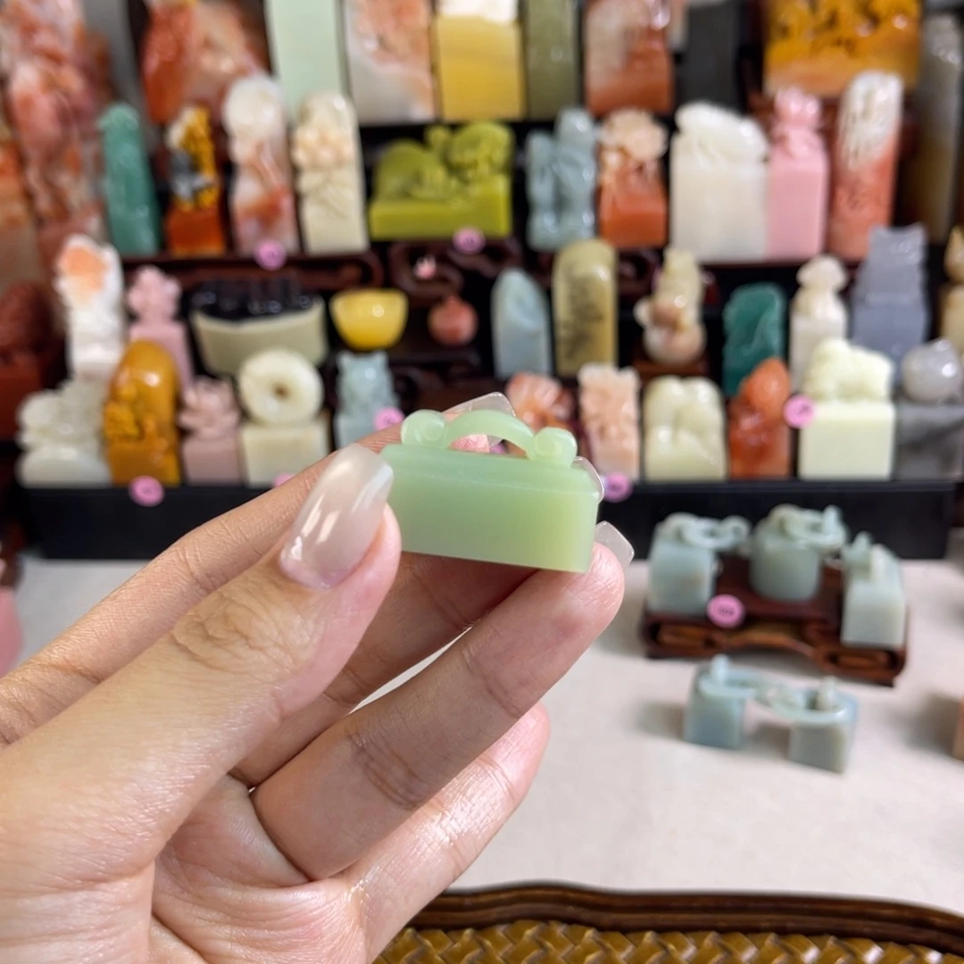 昌化石印石锦**y1613包邮包刻