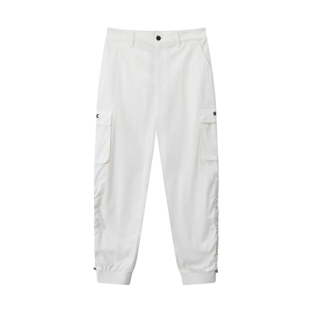 【TR】580-2060580-束脚裤（舒适型） 春夏工装裤抽绳长裤 男女同款