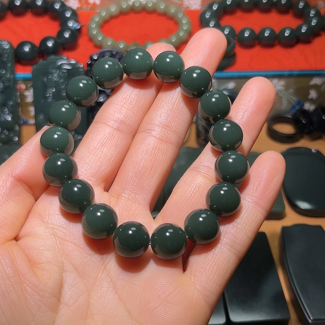 和田玉（青玉）未镶嵌颈饰