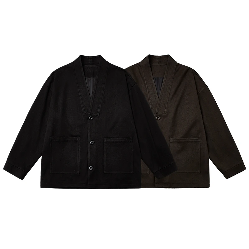 S123新中式外套男秋冬新款美式休闲百搭高级感痞帅潮流夹克