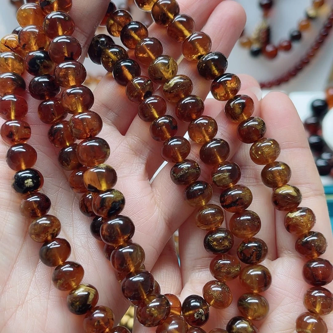 琥珀颈饰未镶嵌琥珀10