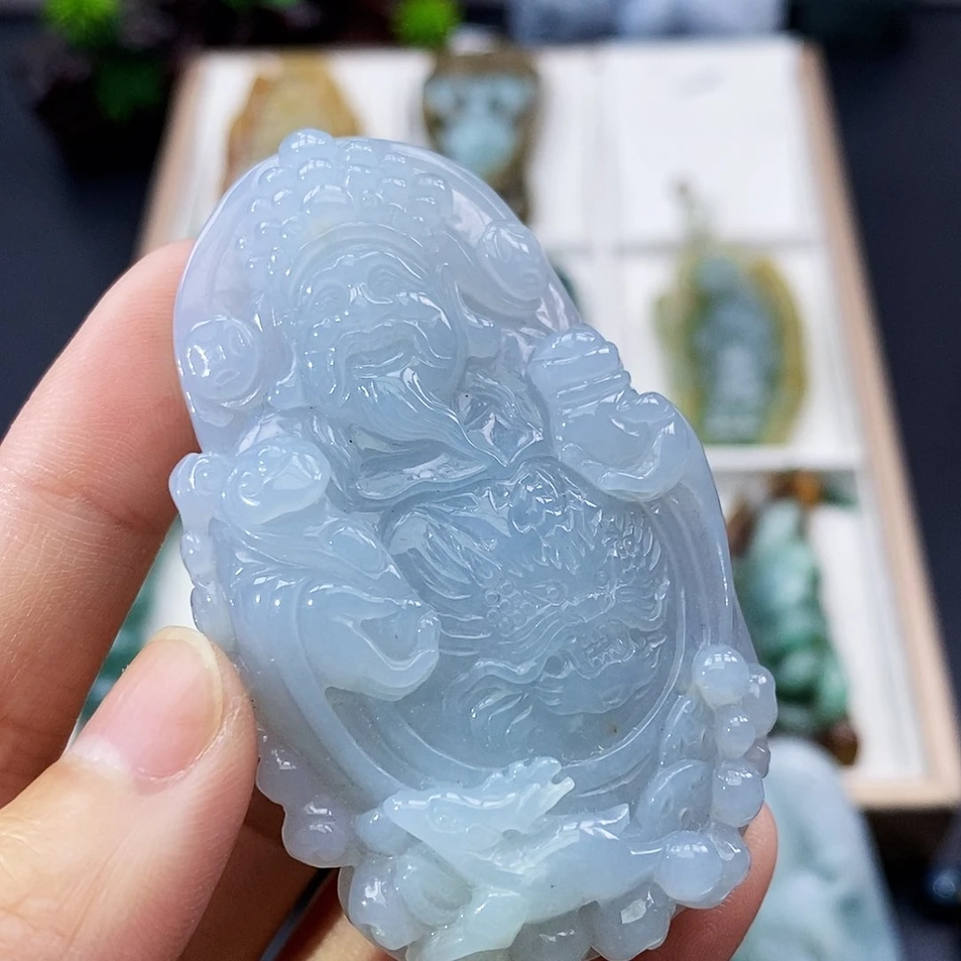 颈饰未镶嵌翡翠缅甸翡翠a货