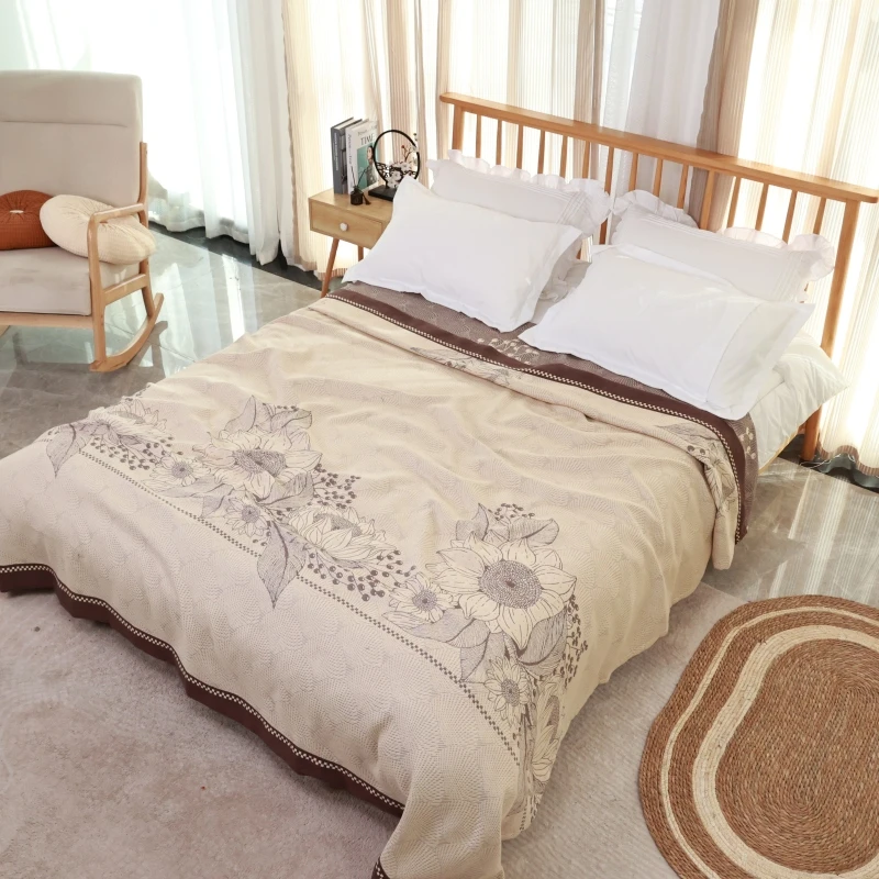 【晚香玉】新款纱布床盖230*250