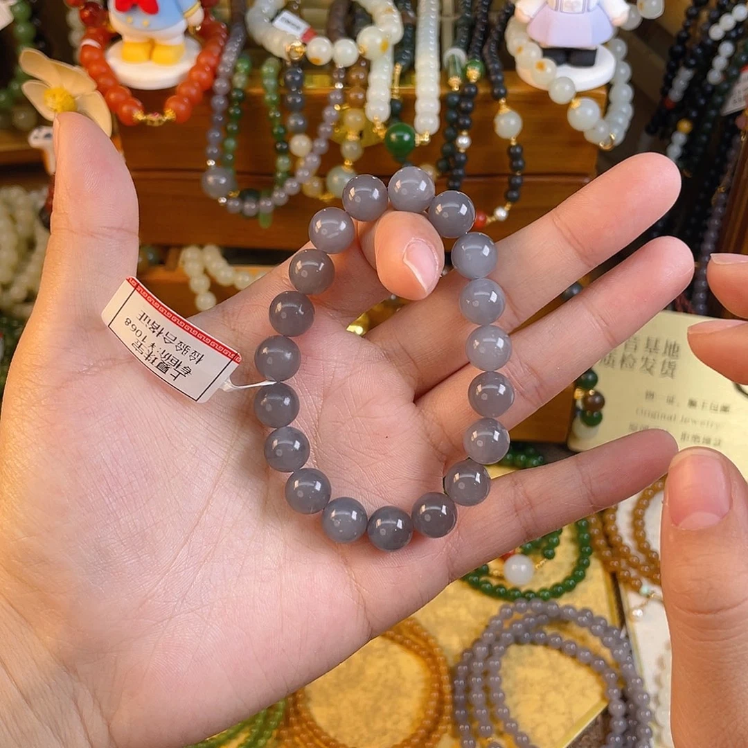 和田玉单圈手串未镶嵌