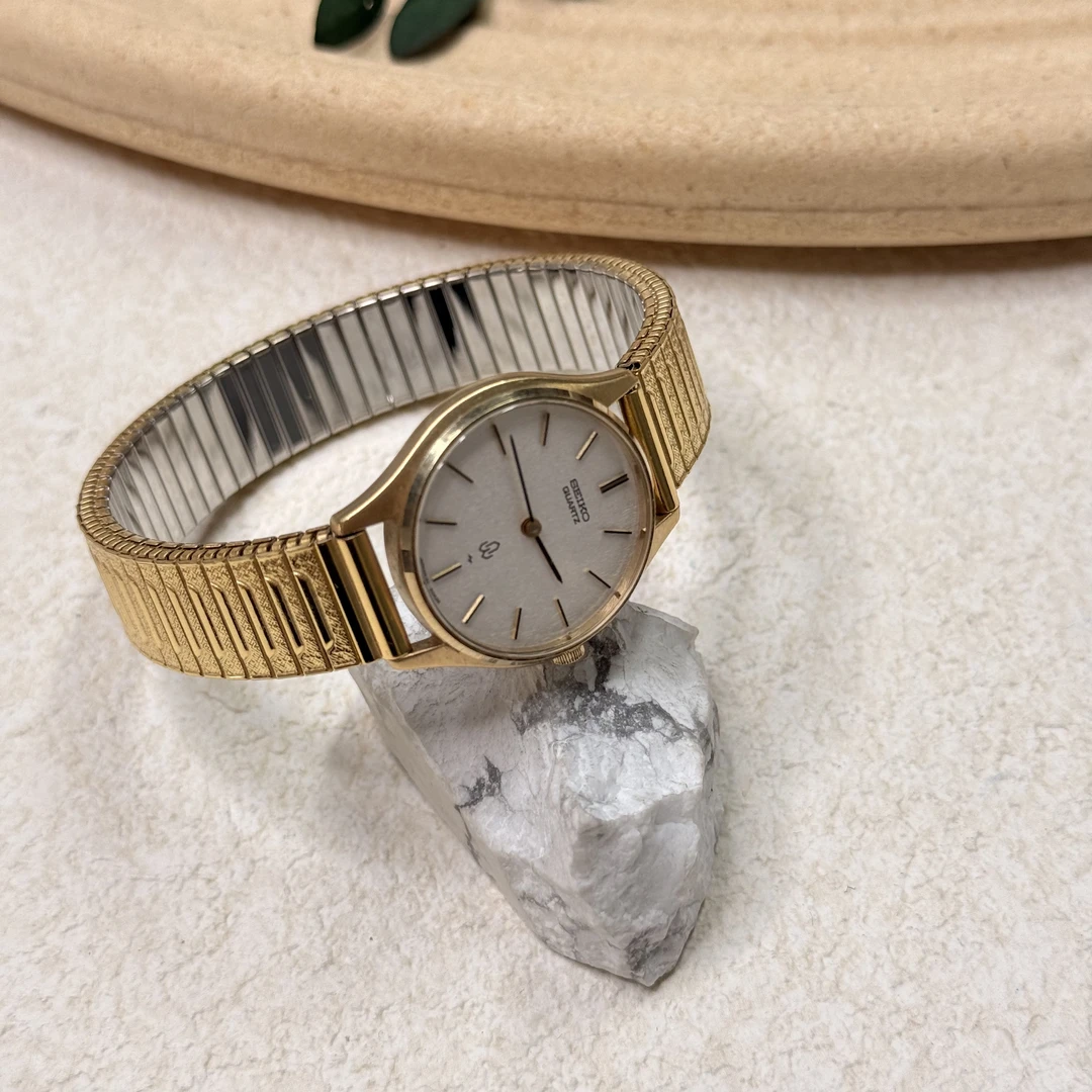 90新 Seiko/精工 【六六中古】孤品光能表th6081手围弹力表盘23.4