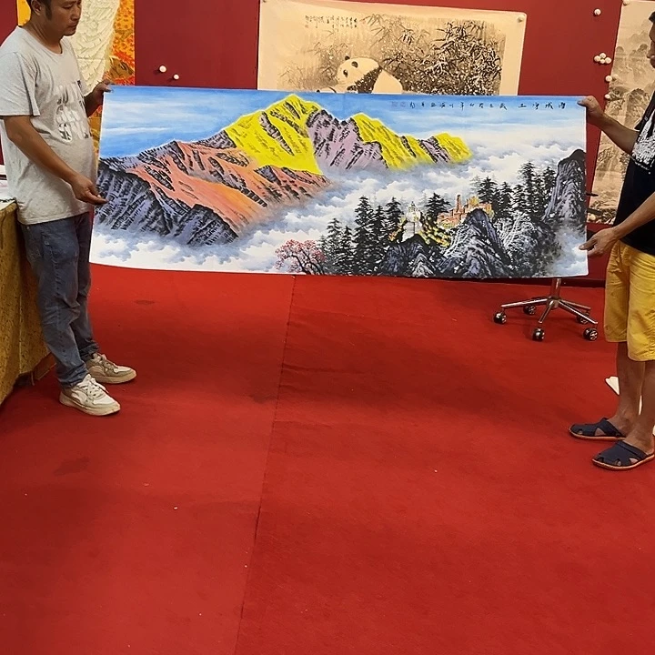 国画国画的艺手绘的小