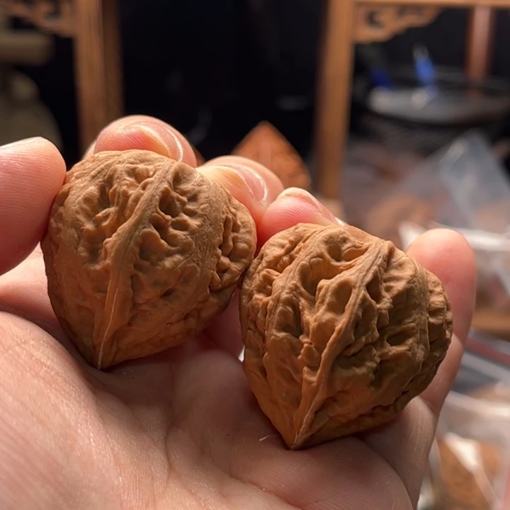 文玩核桃把件楸大胖21