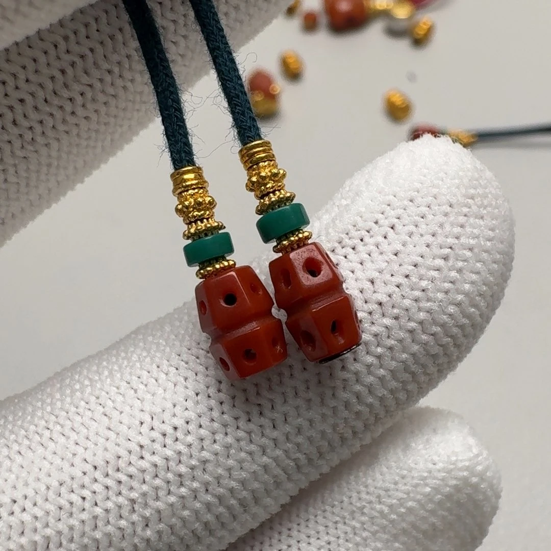 南红玛瑙珠子未镶嵌阿**朴