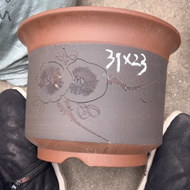 紫砂花盆特价清仓