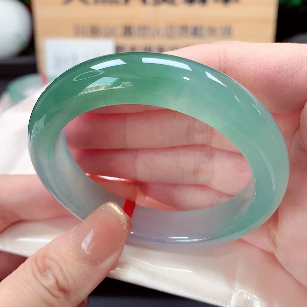 未镶嵌手镯翡翠天然a货翡翠