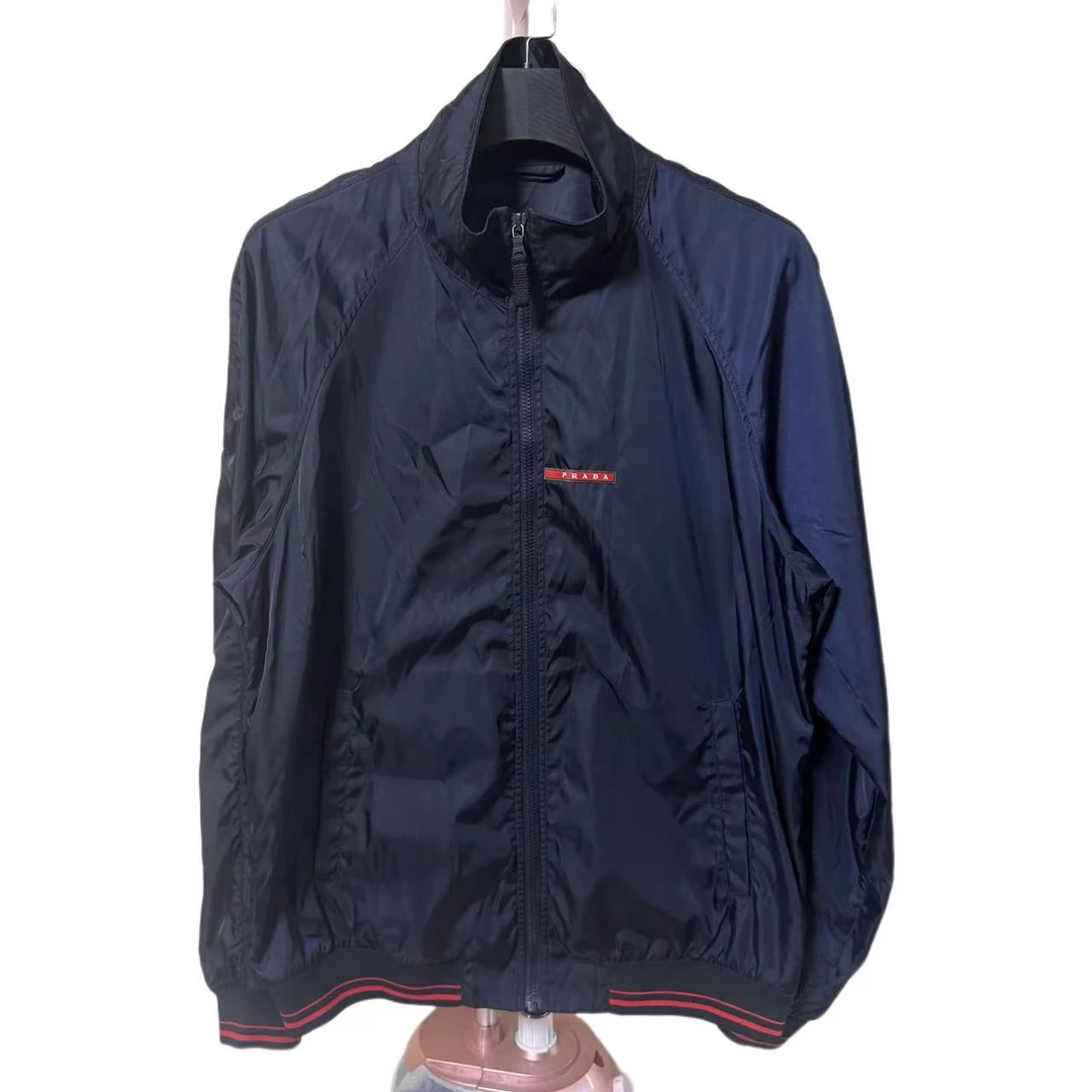 99新 Prada/普拉达 1040普拉达红标聚酯纤维夹克/56/闲置新