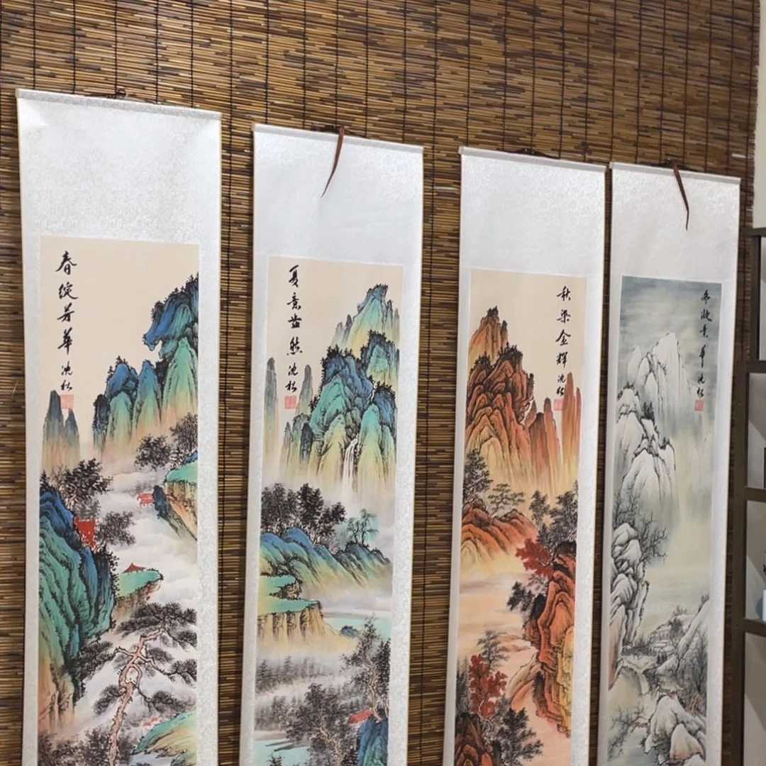 国画老师手笔手绘作品n