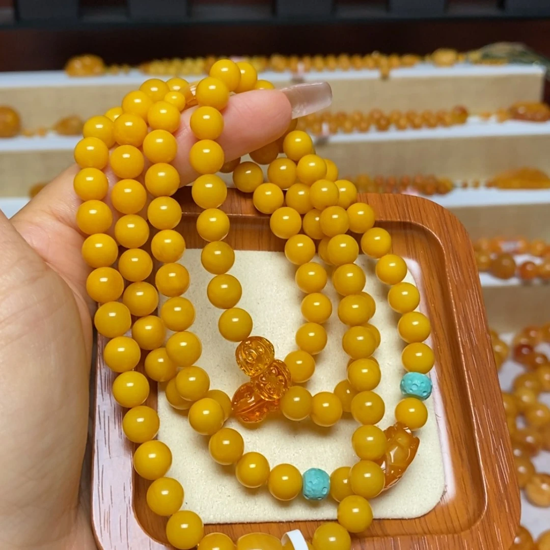 【闪购商品】未镶嵌蜜蜡手链手串