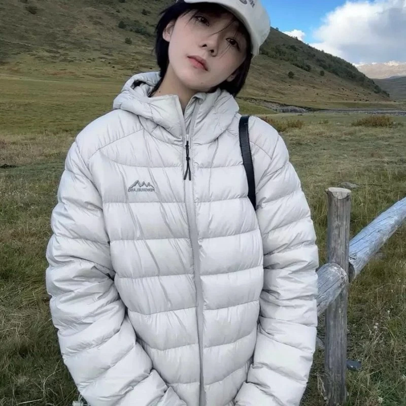 排骨棉服男女短款轻薄款棉衣宽松羽绒户外显瘦韩版情侣连帽外套