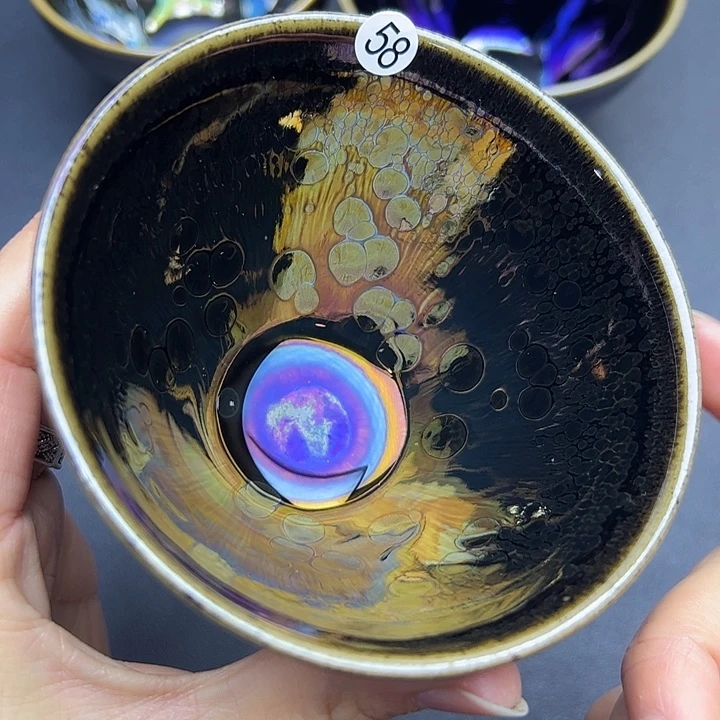 茶盏建窑建盏主人杯