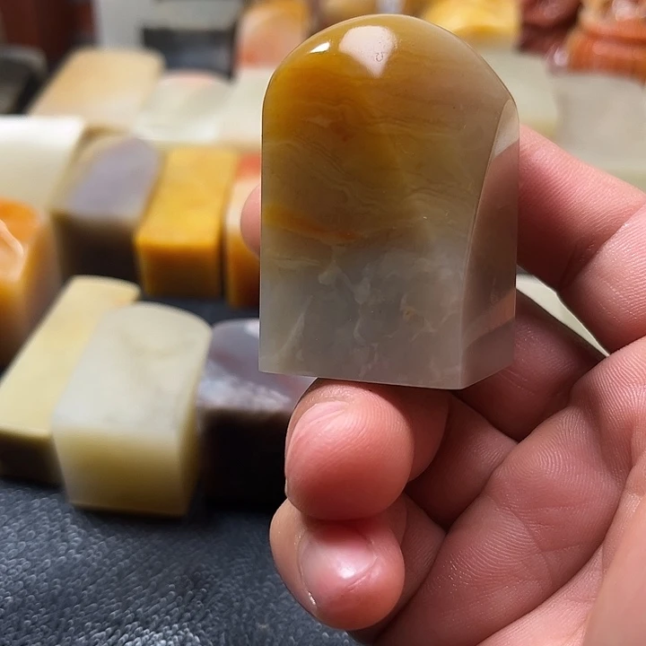 印石昌化石昌化冻石印章