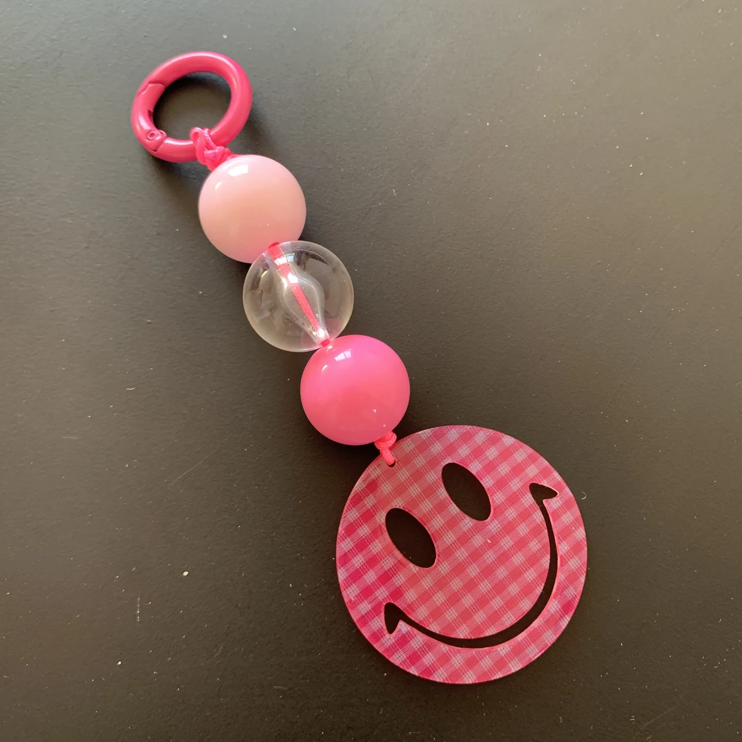 Y411时尚简约笑脸挂链合集