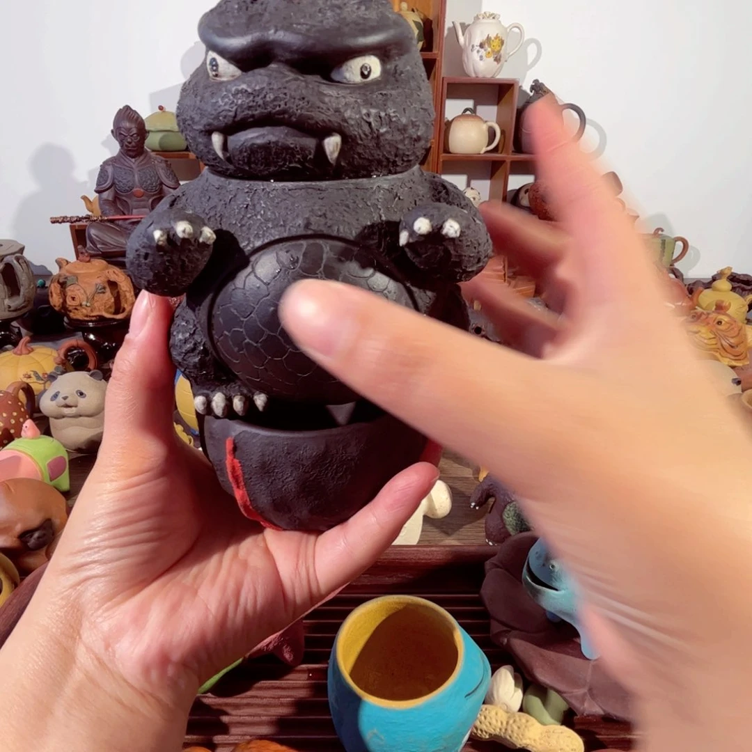 紫砂茶壶繁***灬纯手工制作过程非常