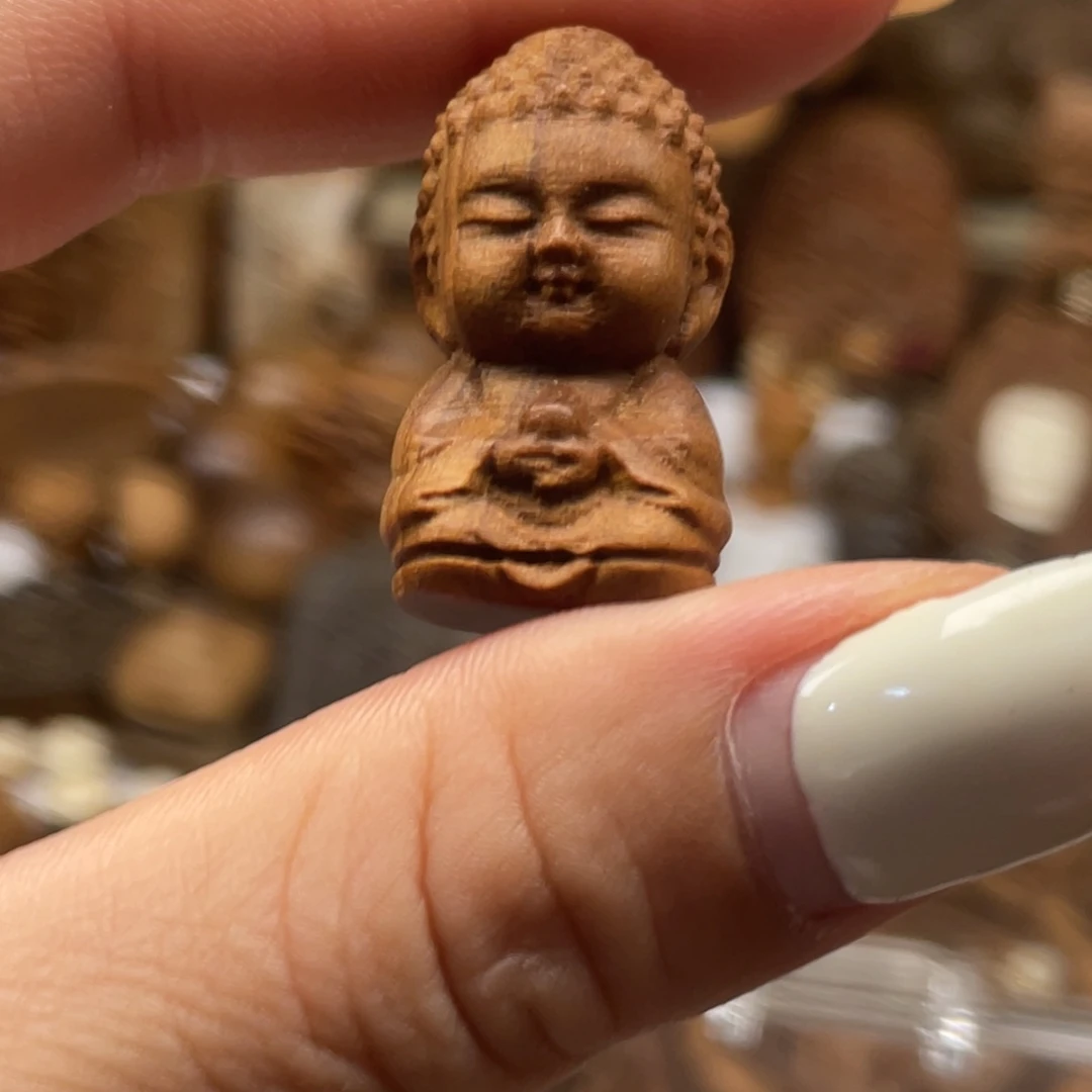 吊坠檀香木宝宝佛