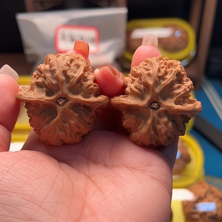 把件文玩核桃苹果园 全品