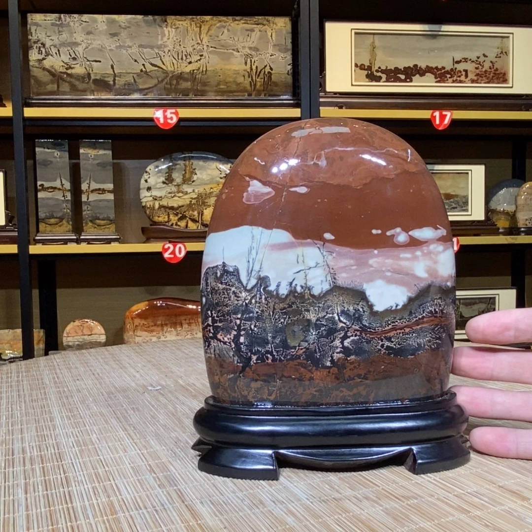 印石昌化石国画石