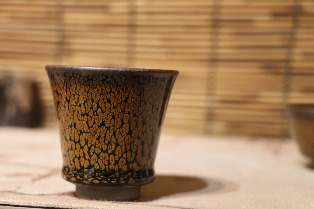 建盏主人杯复古风功夫茶具陶瓷茶杯品茗杯家用
