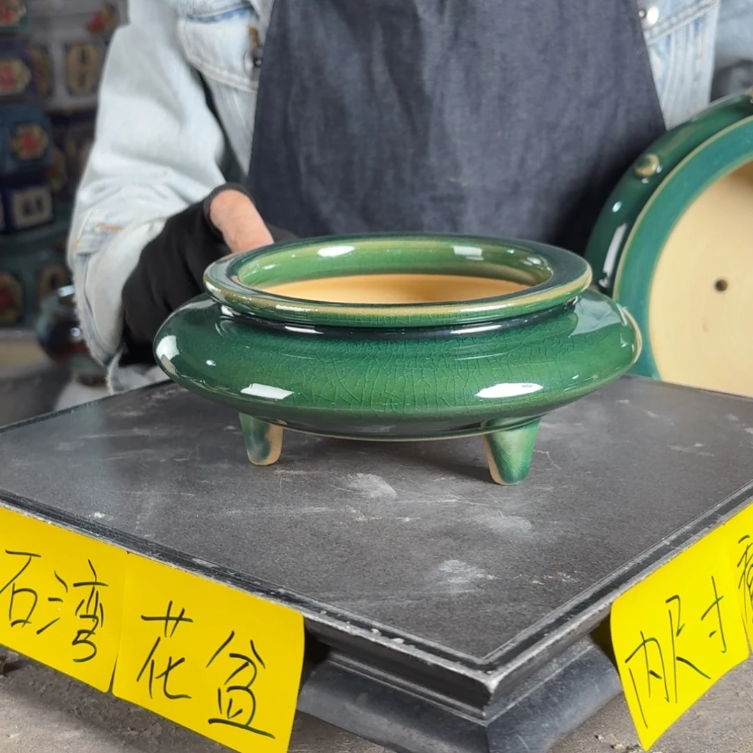 一风堂石湾花盆 内12*4