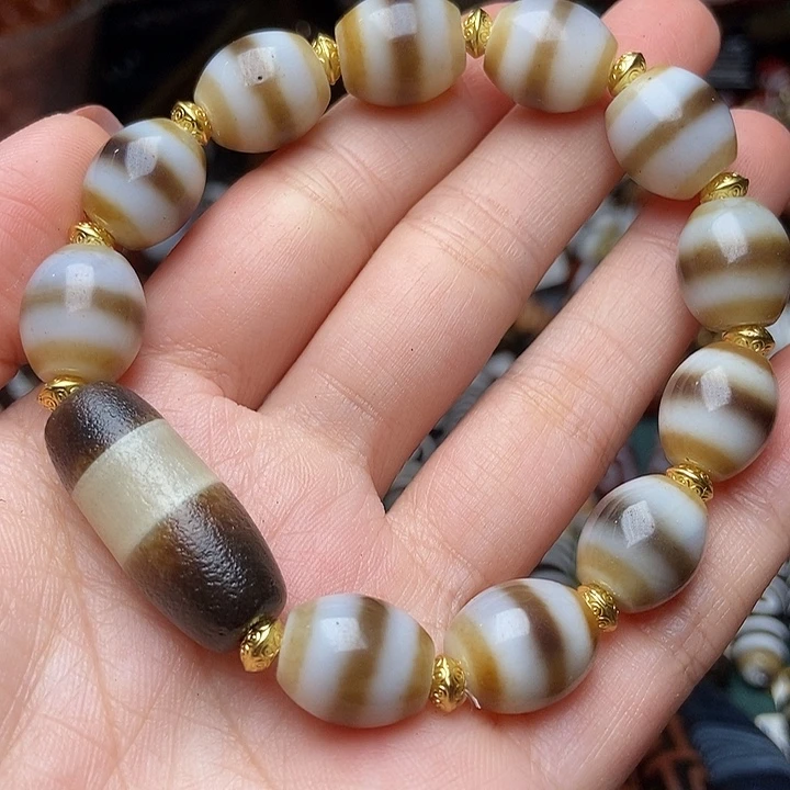 玛瑙/玉髓未镶嵌手链