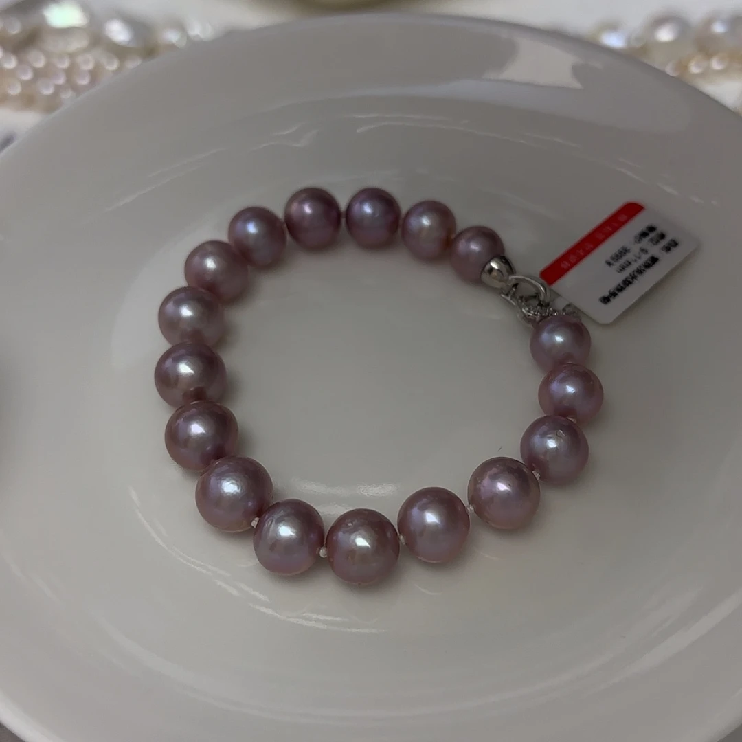 未镶嵌淡水珍珠颈饰9-11mm