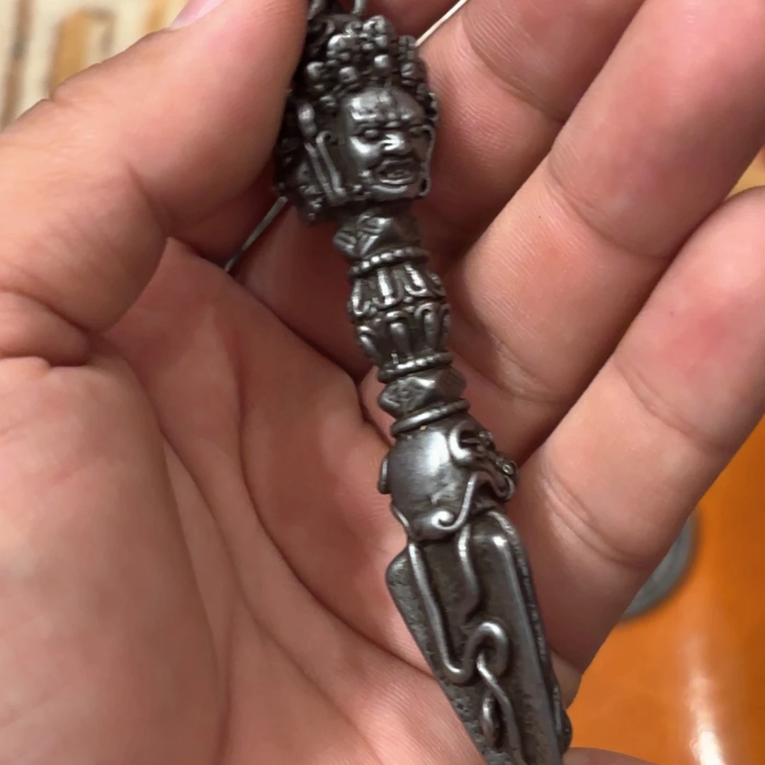 铜星月菩提挂件菩提