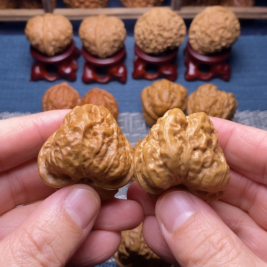 文玩核桃把件全场蛤蟆头一口价 水晶皮 三角蹬腿 弓背掐腰 精品