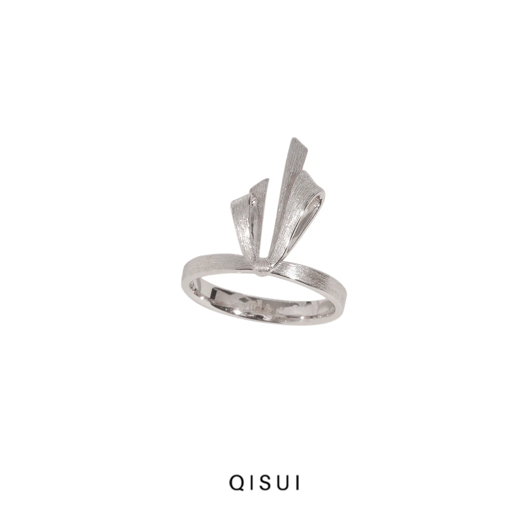 925银戒指 “系”设计师款s925银戒指