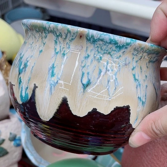 多肉绿植陶瓷花盆