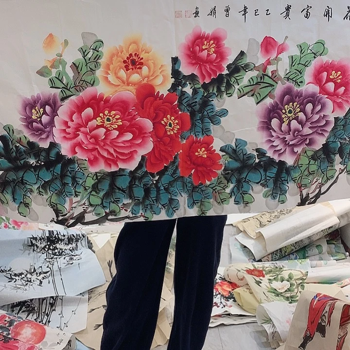 纸本国画艺术作品