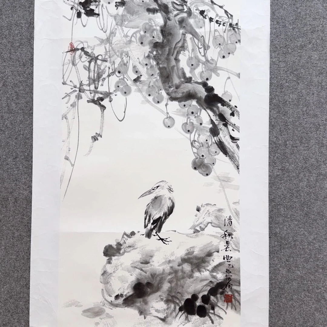 国画zz谢宗伯老师手绘作品