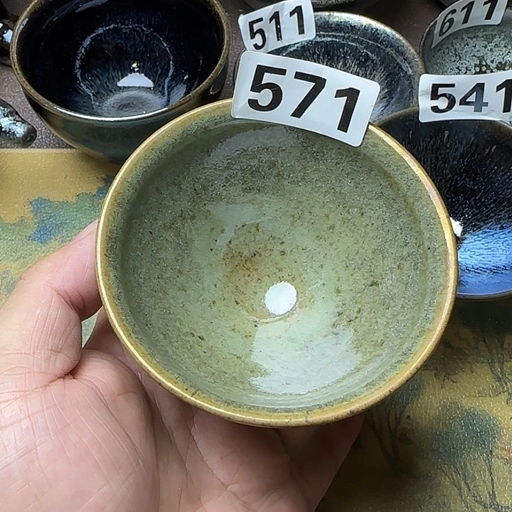 茶盏龙窑柴烧全手工制作主人杯