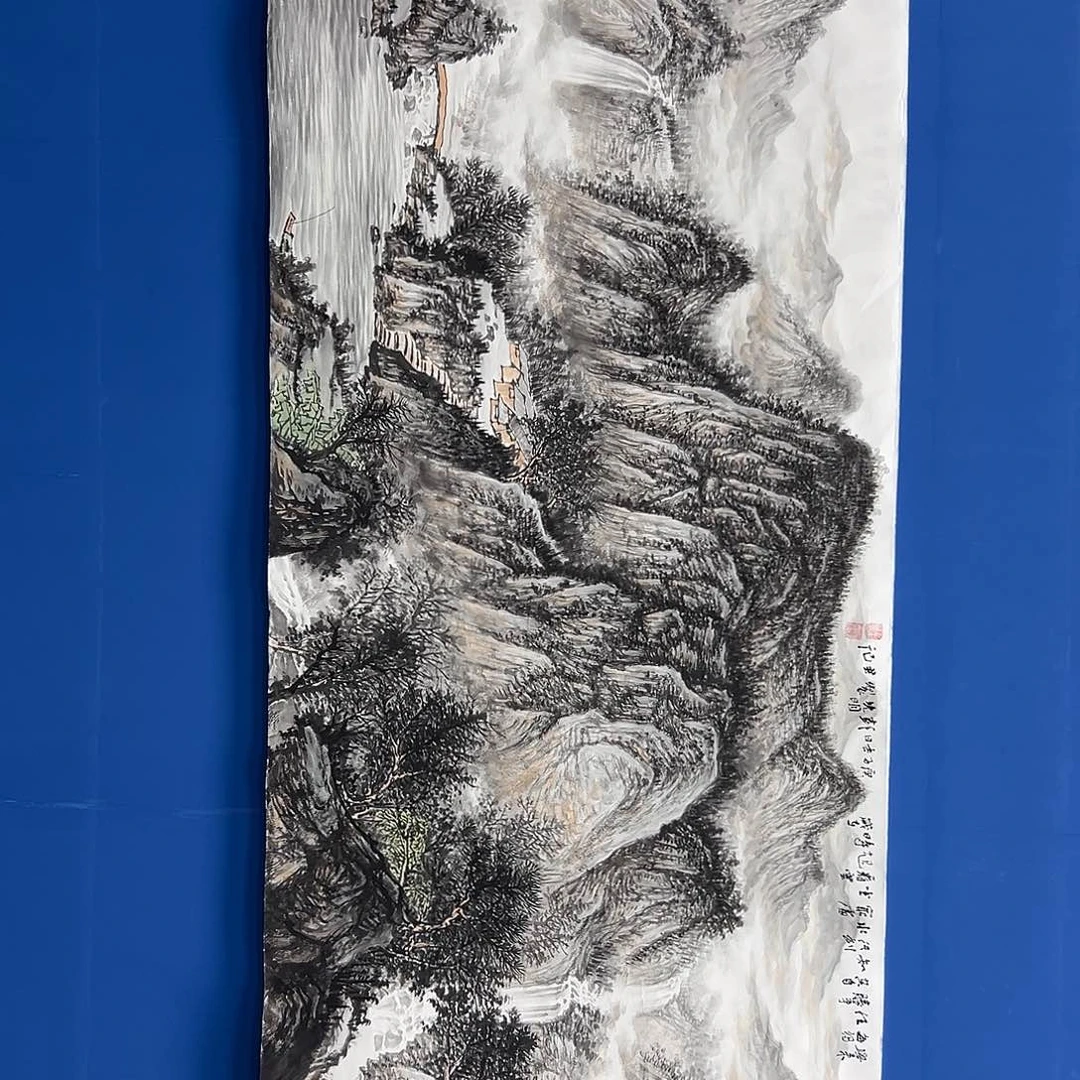 国画纯手绘作品欣赏图