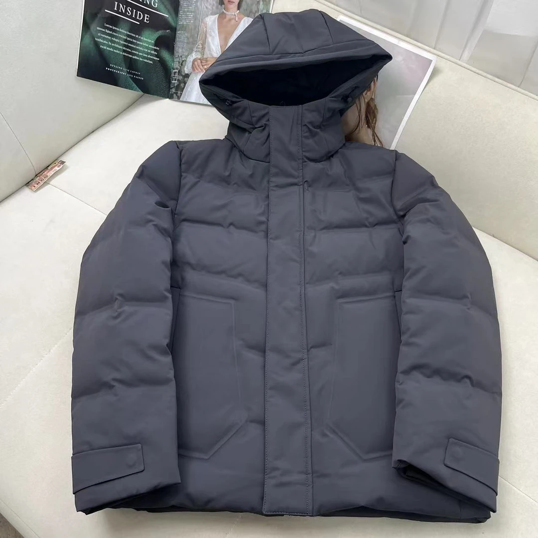 （卡码拍大）男士连帽百搭休闲冬季新款羽绒服 H1172