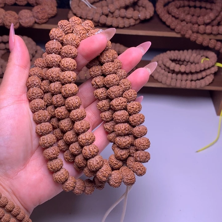 金刚菩提吊坠108脖挂原皮原色