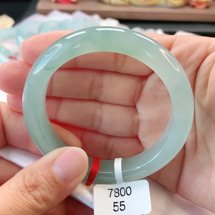 未镶嵌手镯翡翠55正