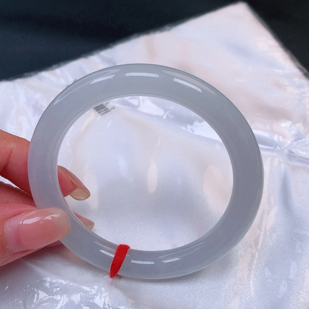 翡翠手镯未镶嵌安****马翡翠A货手镯222号