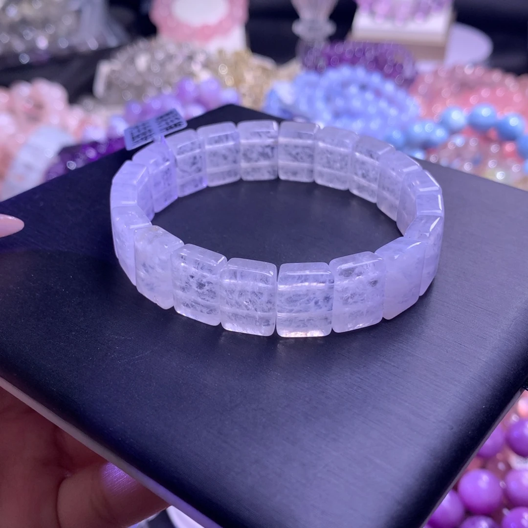 未镶嵌水晶手链幽灵共生蓝针手牌14mm