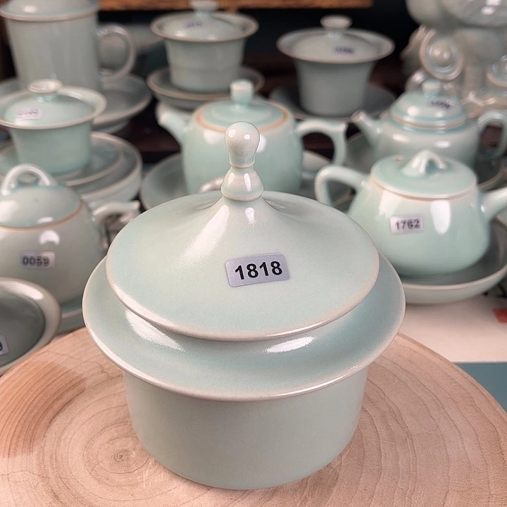 杯洋*1818 青鸾汝瓷汝州发货