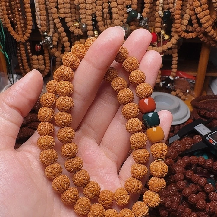 吊坠金刚菩提8 双圈原皮