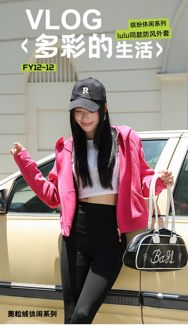 米欧悦冬重磅750克双面奥粒绒美式连帽卫衣宽松休闲运动外套