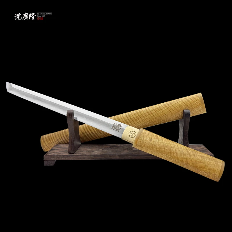 龙泉沈广隆-金丝楠凌云刀 七枚合 宝剑 唐横刀 手工 未开刃